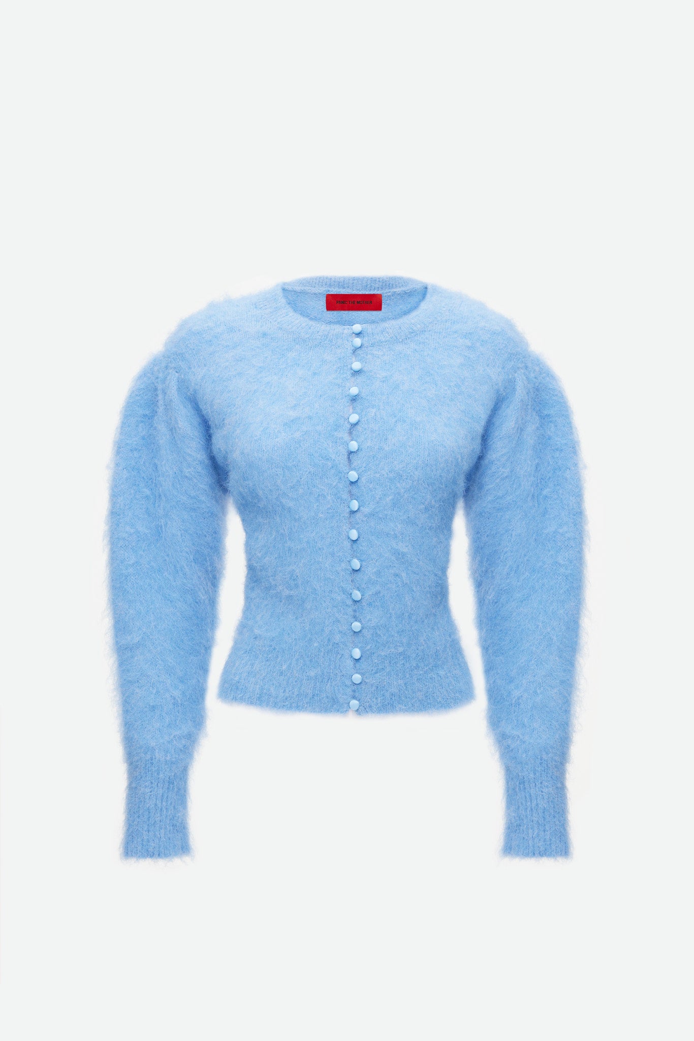 BRUSHED KNIT CARDIGAN