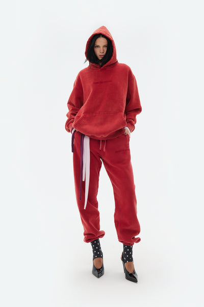 RED SWEATPANTS